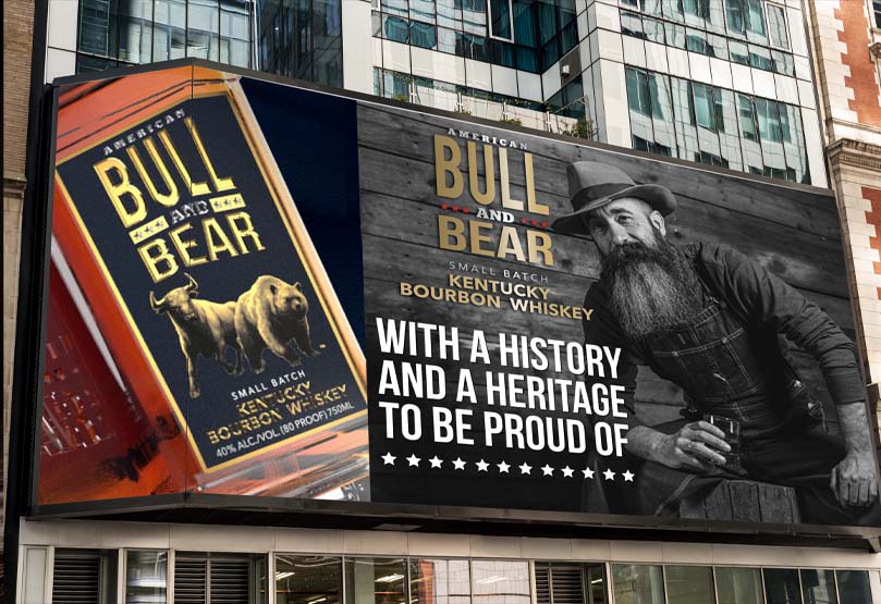 Bull and Bear Kentucky Bourbon Whiskey